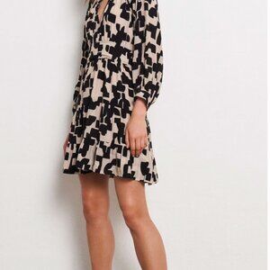 ba&sh PULSE printed mini dress Size Large